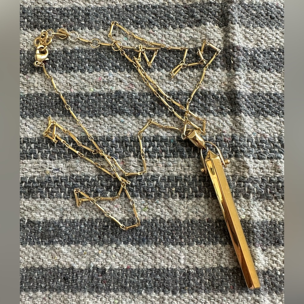 Stella & Dot Rebel Gold Necklace